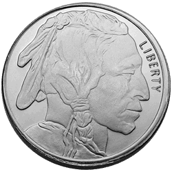 Product Image for 1/2 oz Silver Round (Buffalo Design)