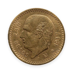 Product Image for 10 Pesos Mexican Gold Coin (Random Year)