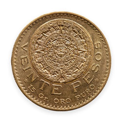 Product Image for 20 Pesos Mexican Gold Coin (Random Year)