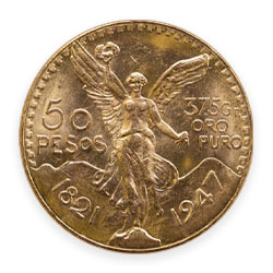 Product Image for 50 Pesos Mexican Gold Coin (Random Year)