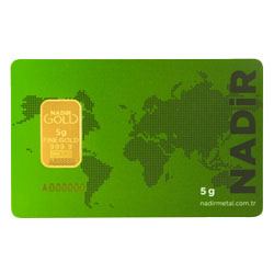 Product Image for 5 Gram Gold Bar – Nadir Refinery (with Assay)