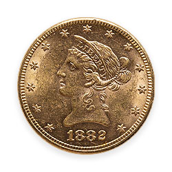 Product Image for $10 Liberty Gold Eagle Coin BU (Random Year)