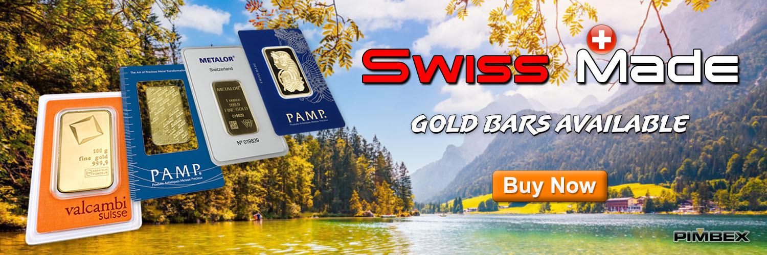 Swiss Made Gold Bars PIMBEX