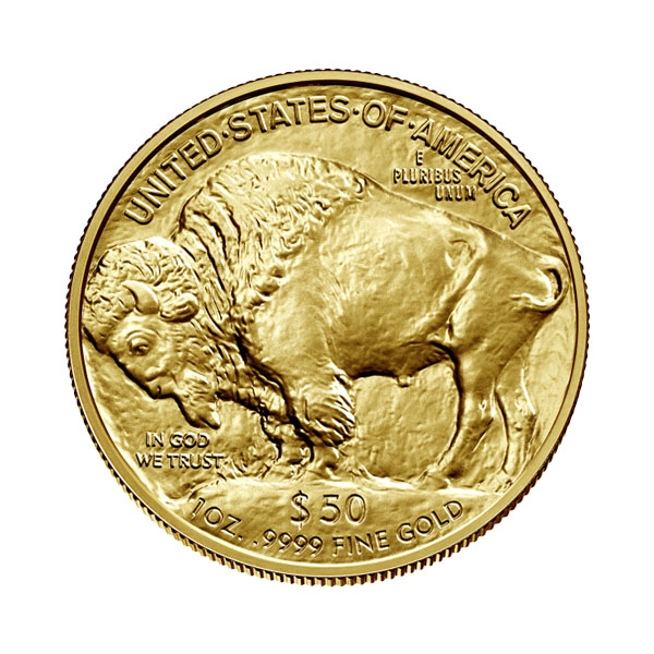 american gold buffalo bullion coin reverse