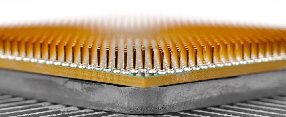 gold computer chip industry