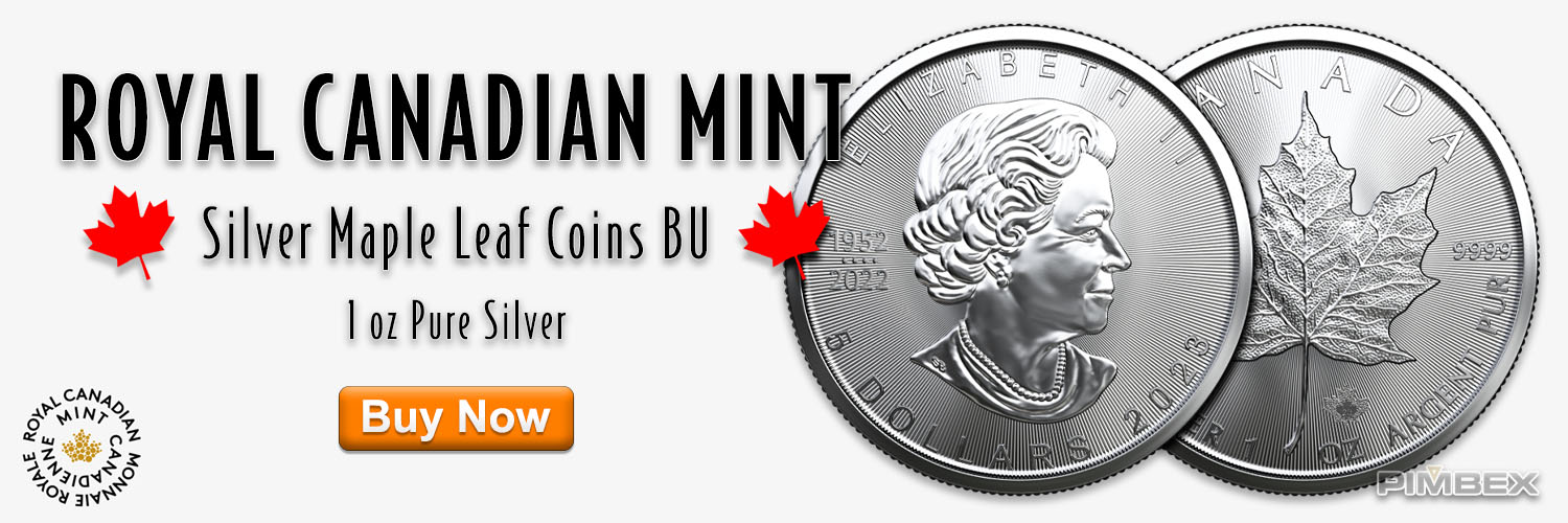 Royal Canadian Mint Silver Maple Leaf