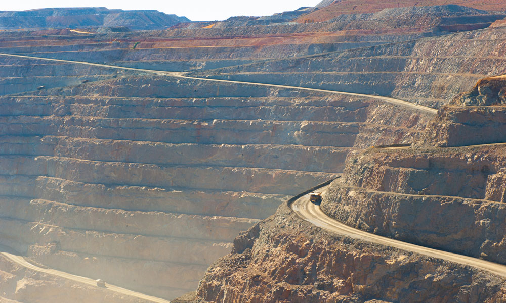 super pit open pit gold mine australia